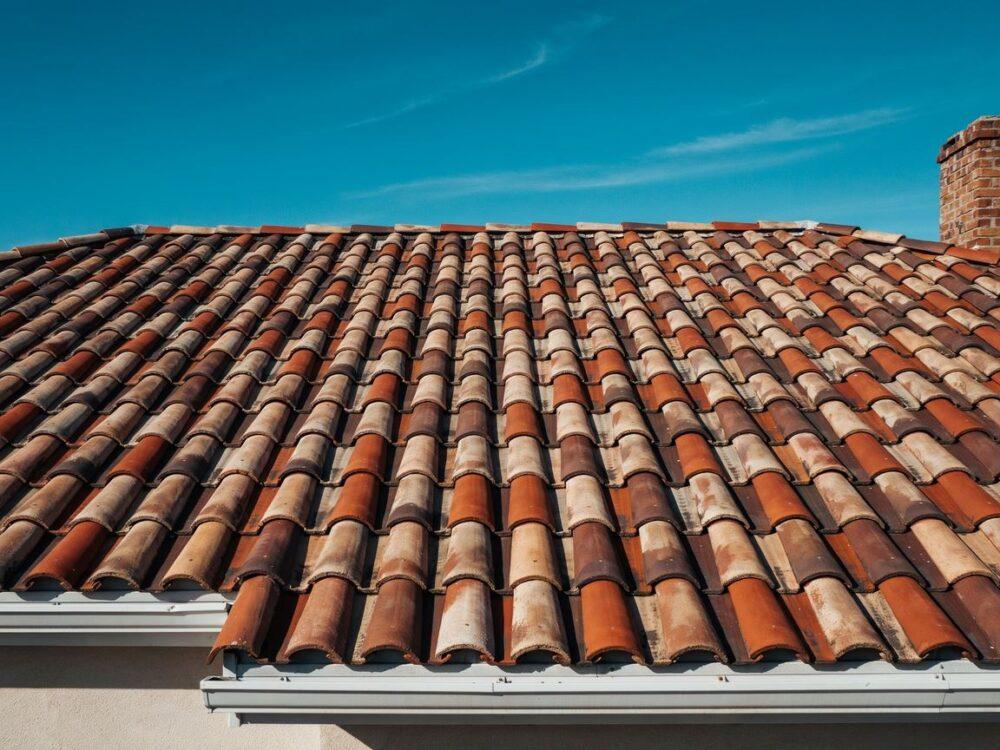 dachówki ceramiczne na dachu